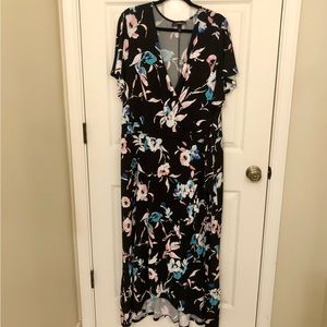 Lane Bryant Plus Size Faux Wrap Dress